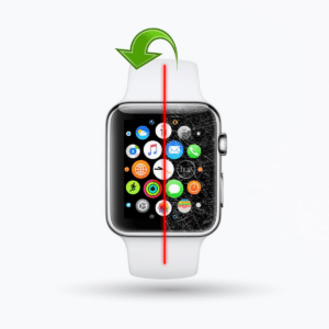 Apple Watch 8 Display Kratzer Entfernen