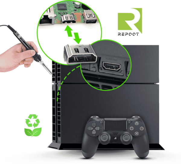 PlayStation 4 HDMI Anschluss Reparatur 1 3