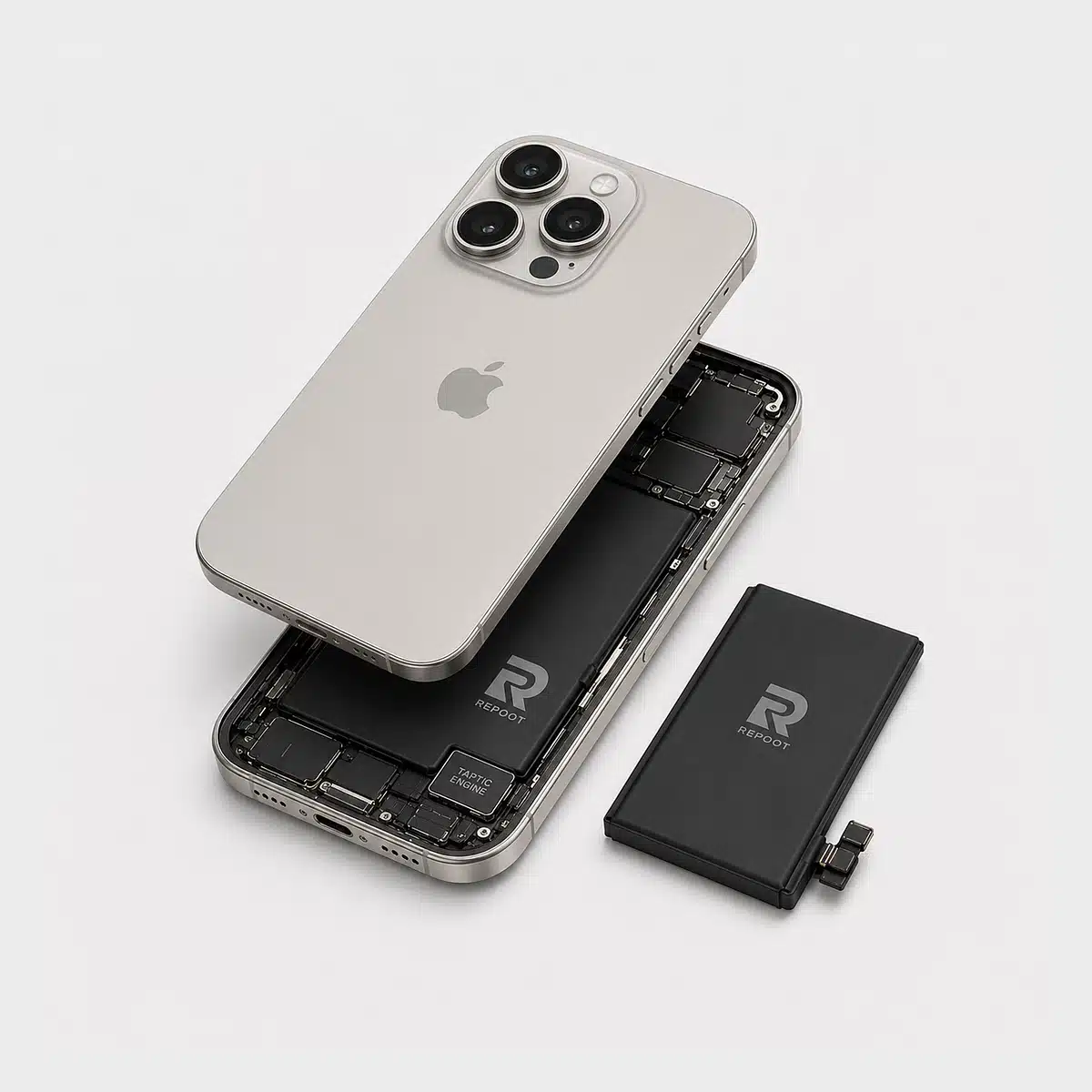 iphone-16-pro-akku-Wechseln iPhone 16 Pro Akku wechseln bei Repoot Berlin mit MFi Akku für kompakte Pro Leistung